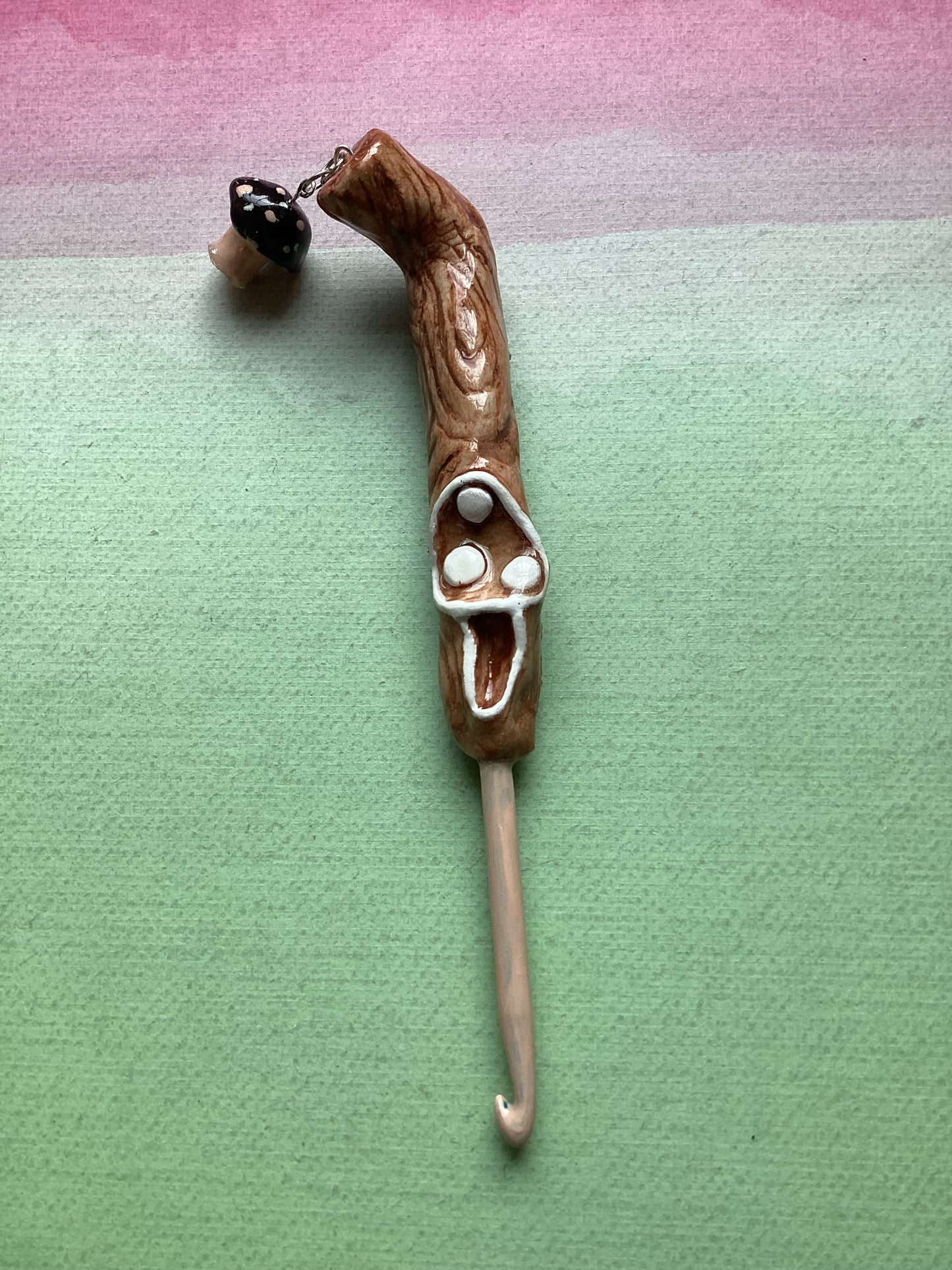 Mushroom Charm 5mm Hook