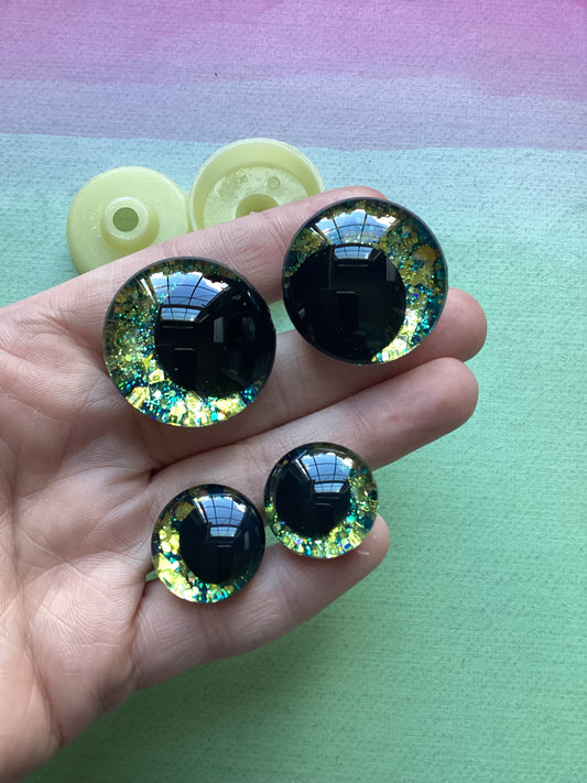 Green/Gold Safety Eyes